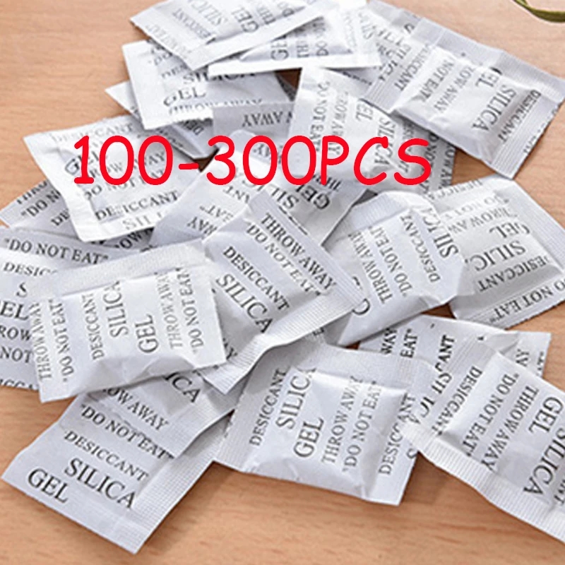 Food Storage Room - 100-300PCS Packungen Ungiftiges Silica Gel Trockenmittel