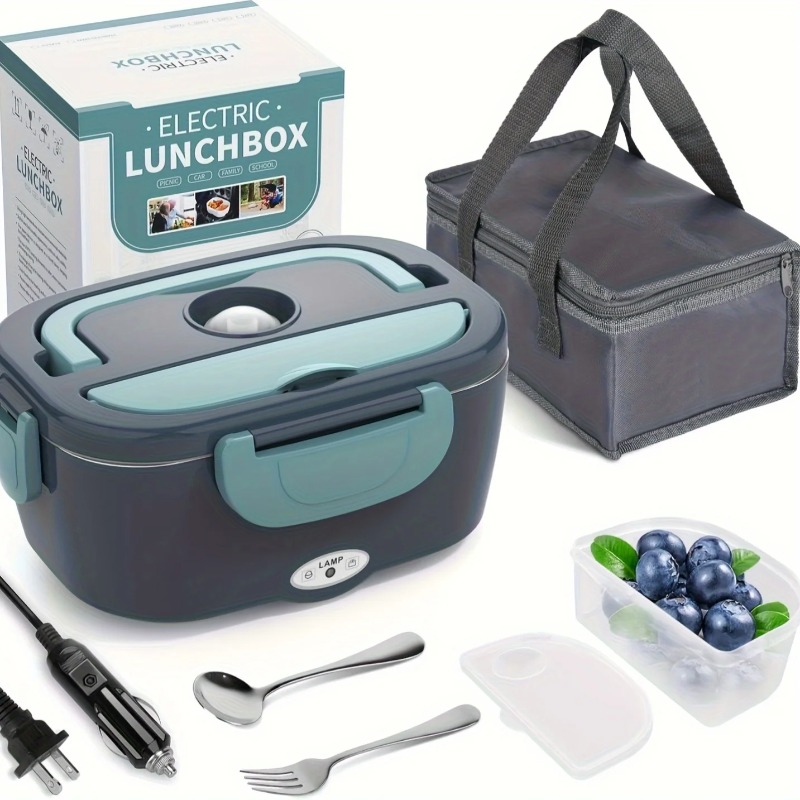 Portable Food Warmer - Tragbare elektrische Speisenwärmer-Lunchbox, 1,5 l, 60