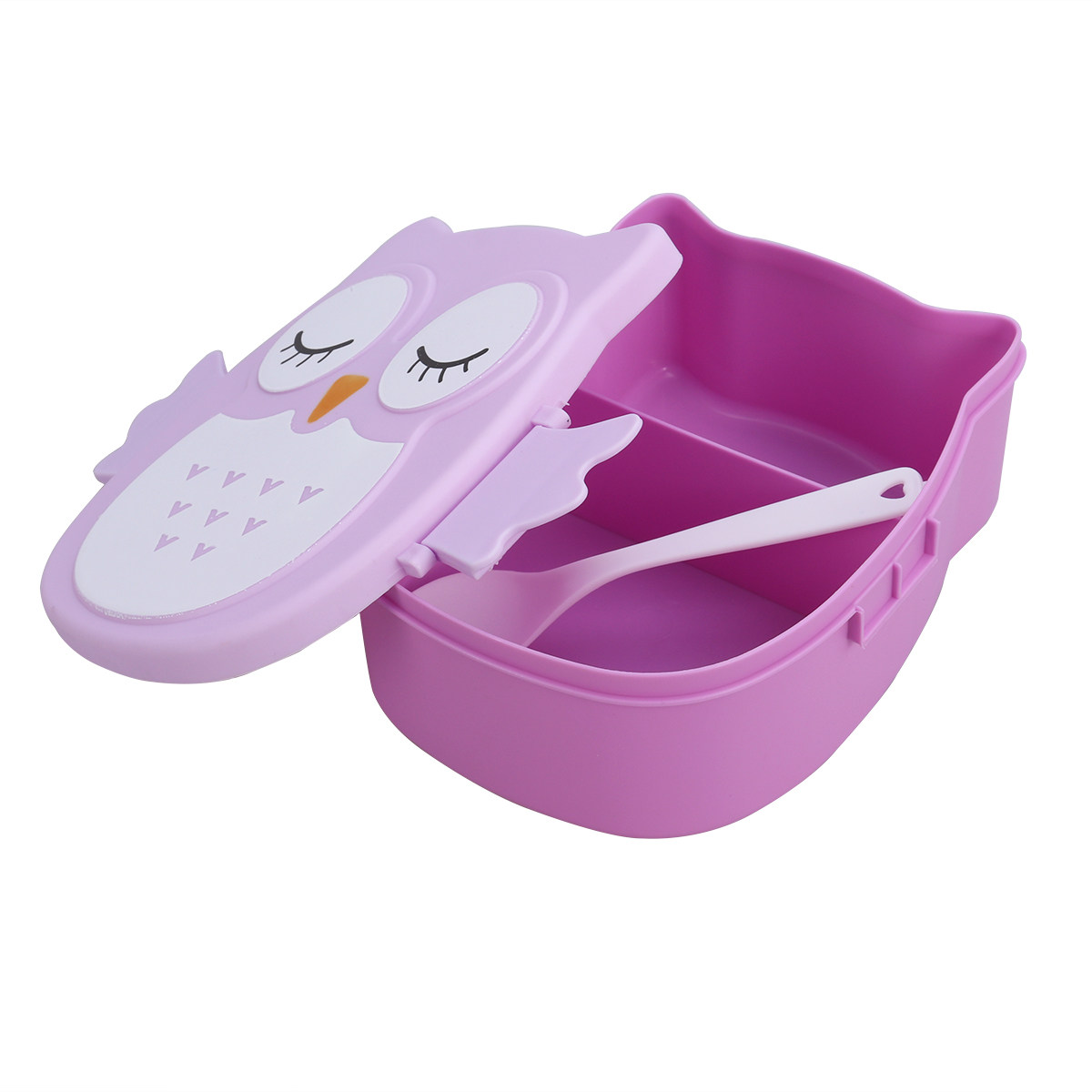 Food Storage Non Toxic - Lunchbox mit Cartoon-Motiv, Lebensmittelbehälter mit separaten