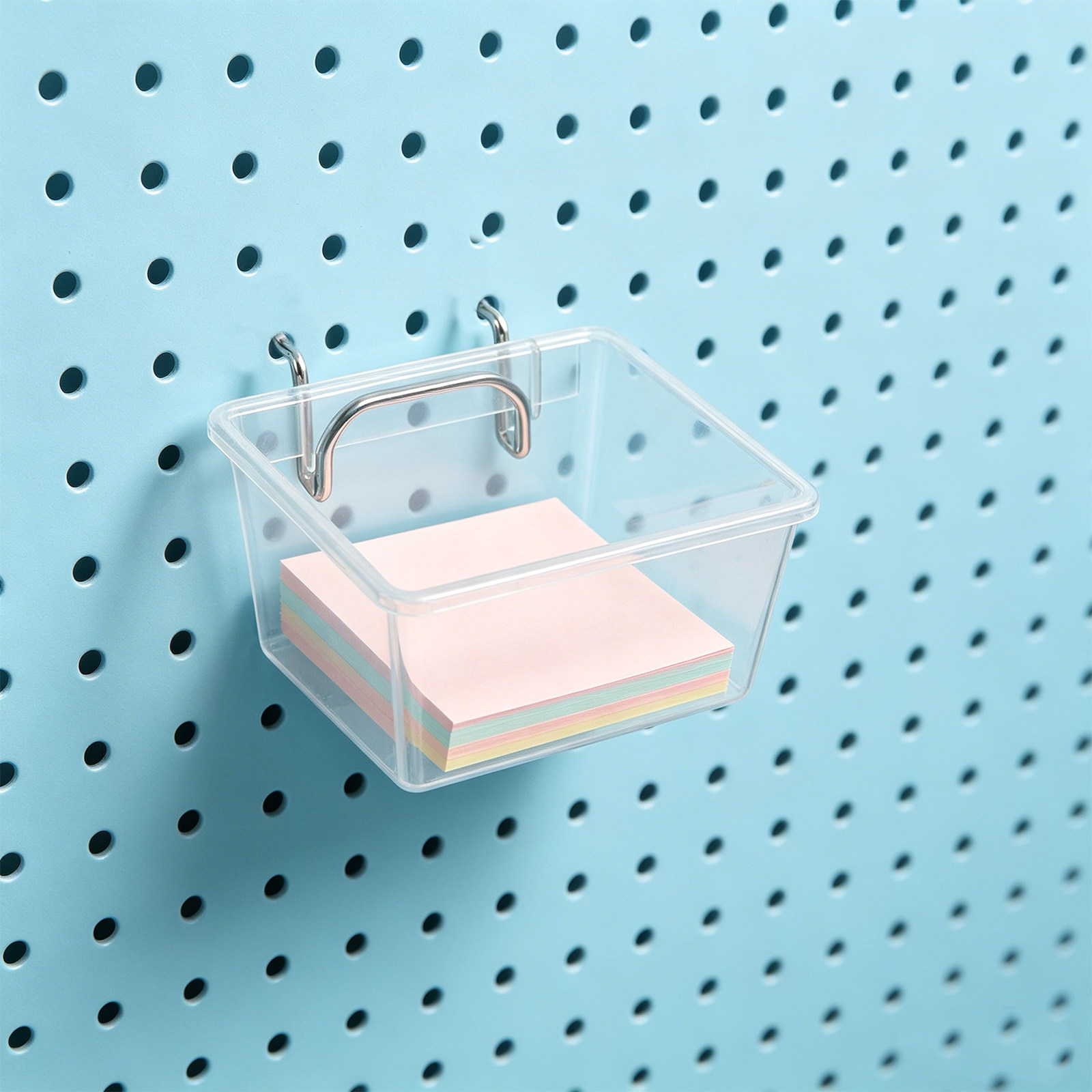 Food Storage Room - 20-teiliges Pegboard-Aufbewahrungsbox-Set, transparent, für Garage, Werkstatt,