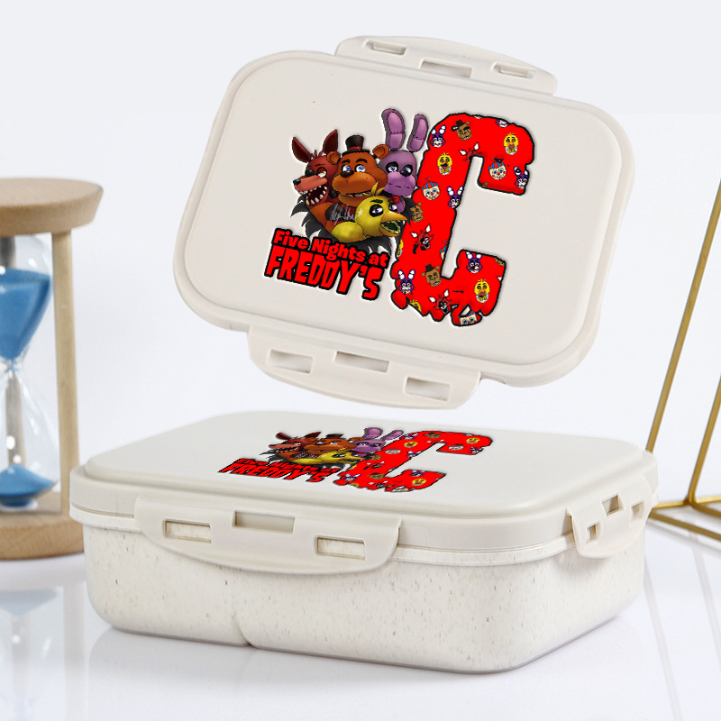 Food Storage With Scoop - Five Nights at Freddy's Kinder-Lunchbox, Anime-Buchstaben