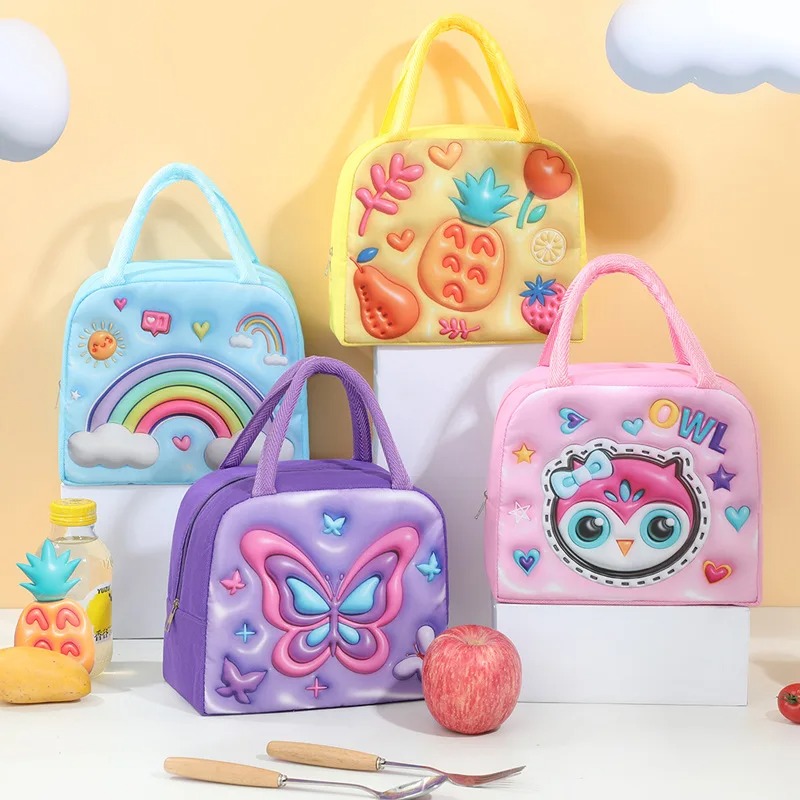 Food Storage Room - Kinder Lunch Box Tasche 3D Cartoon