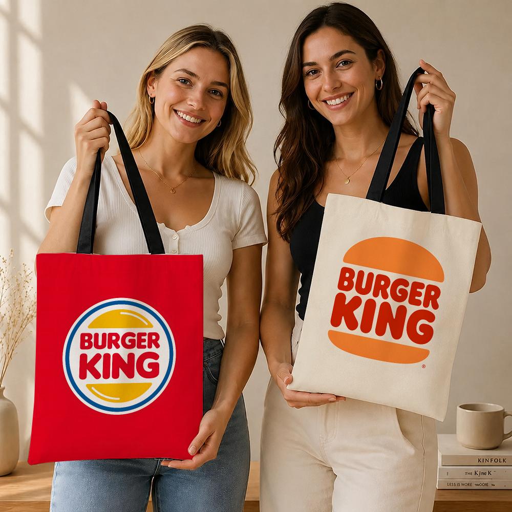 Food Storage Brands - Food Brand B-Burger K-King Aufbewahrungstaschen, Canvas-Tasche,