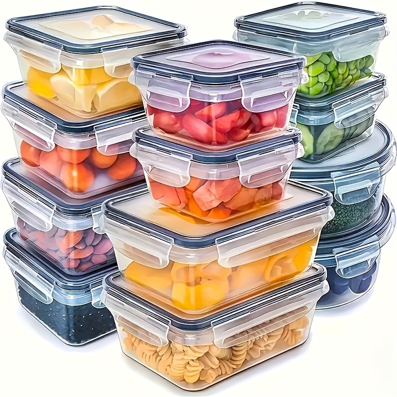 Set Food Storage - 8-teiliges Set mit 4 Behältern und