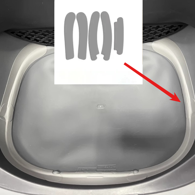 Food Storage With Scoop - Katzentoilette, auslaufsicheres Klebeband, spezielle auslaufsichere Aufkleber,