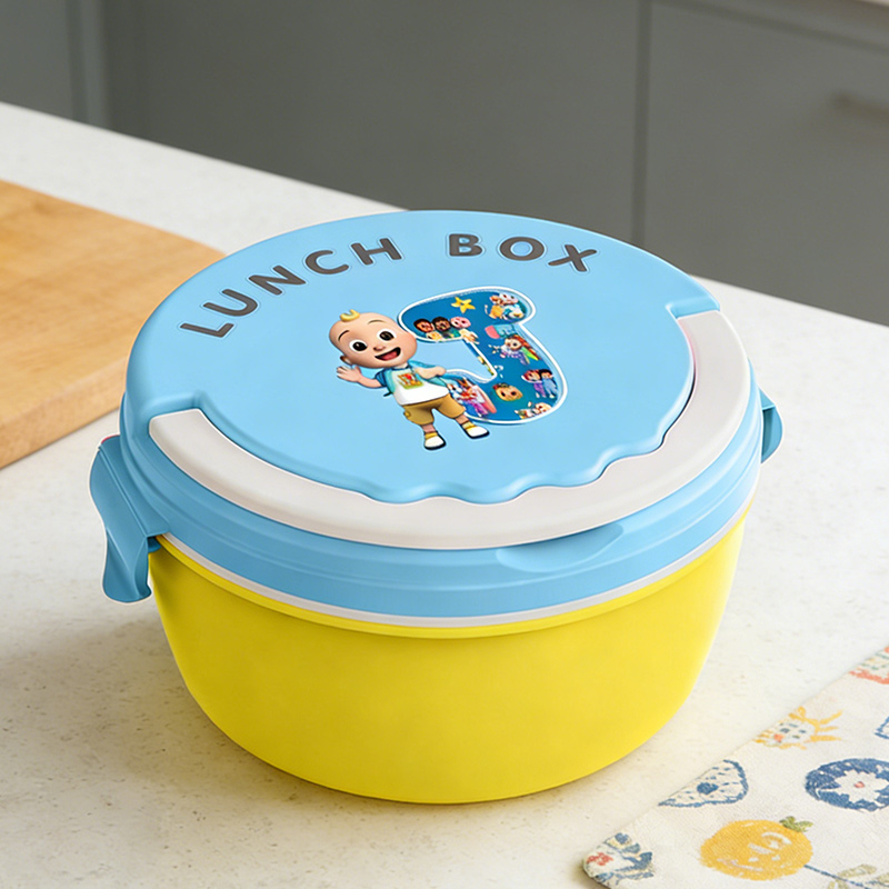 Food Storage Room - Cocomelon Lunchboxen, tragbare Bento-Mahlzeitbox für Jungen,