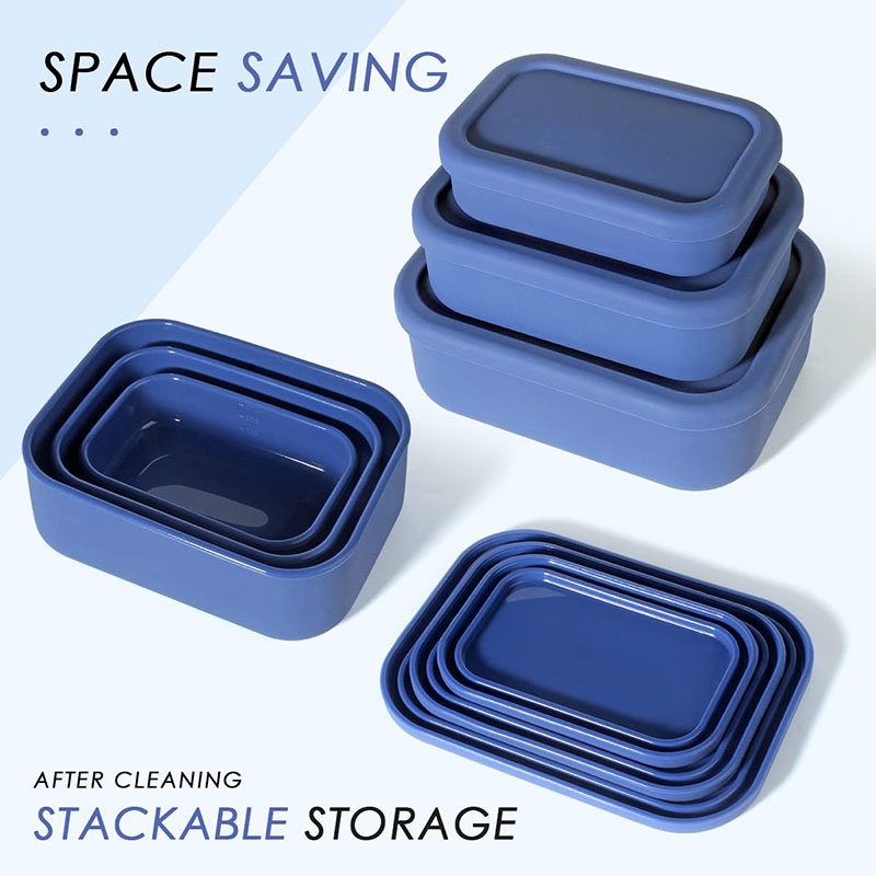 Food Storage Prep Containers - Auslaufsichere Bento-Lunchbox, wiederverwendbar, BPA-frei, Behälter zur