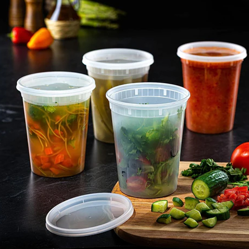 Food Storage Prep Containers - Lebensmittel vorrats behälter mit Deckel Gefrier