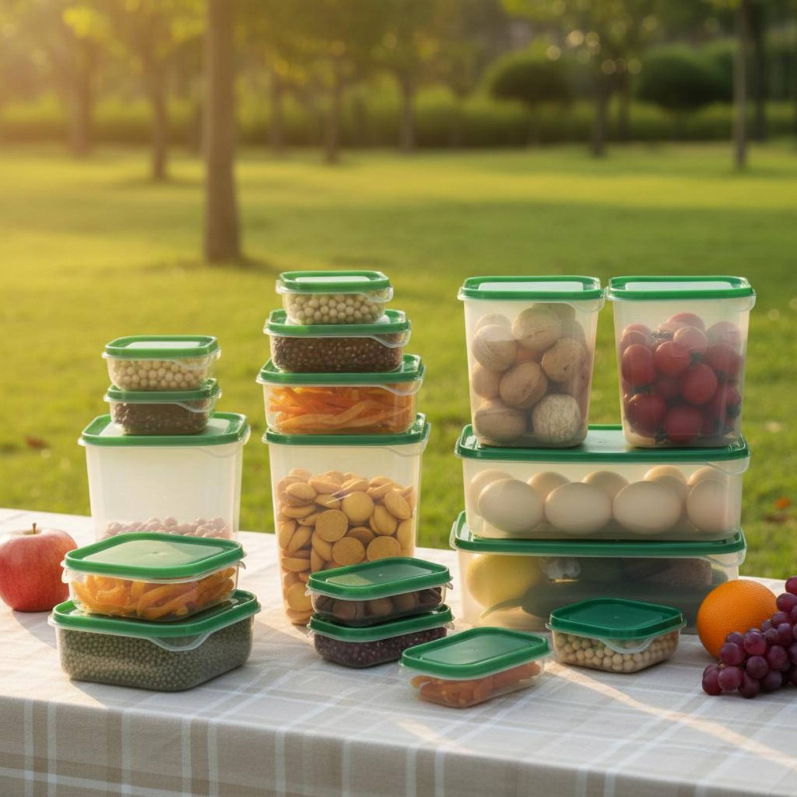 17-teiliges Kühlschrank-Aufbew – Set Food Storage Bewertung und Preis
