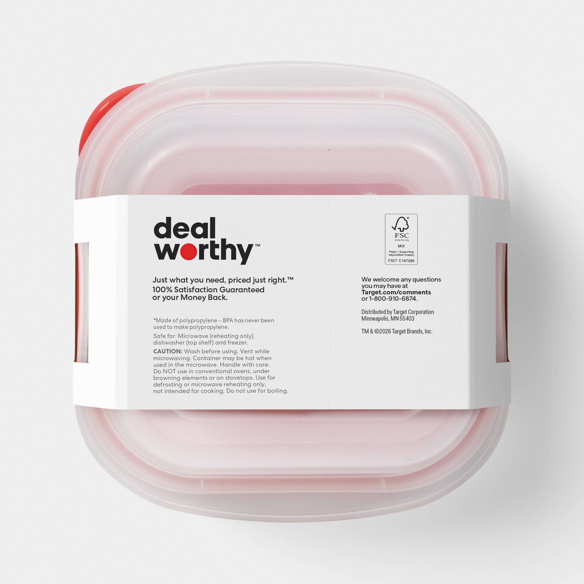 4er-Set kleine quadratische Le – Food Storage Prep Containers Bewertung und Preis