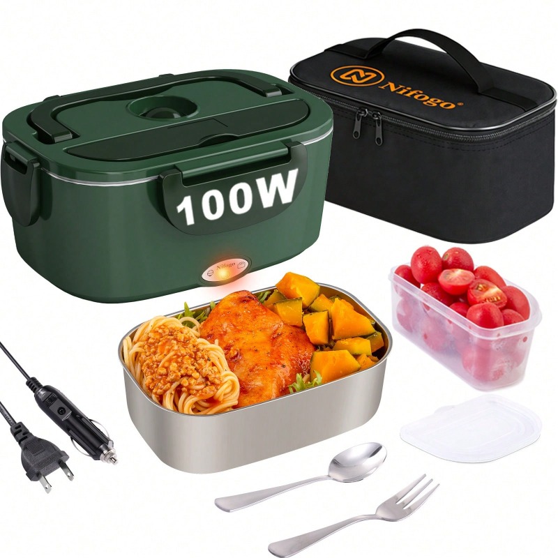 100W Elektrische Heiz-Lunchbox – Portable Food Warmer Bewertung und Preis