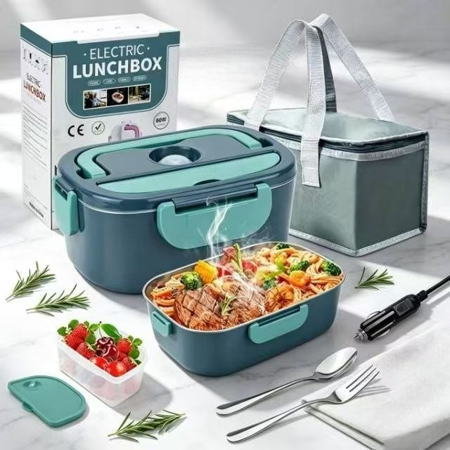 100W Elektrische Heiz-Lunchbox – Portable Food Warmer Bewertung und Preis