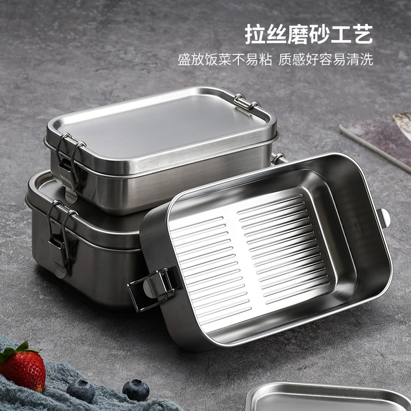 Edelstahl-Lunchbox im japanisc – Food Storage Containers Tupperware Bewertung und Preis