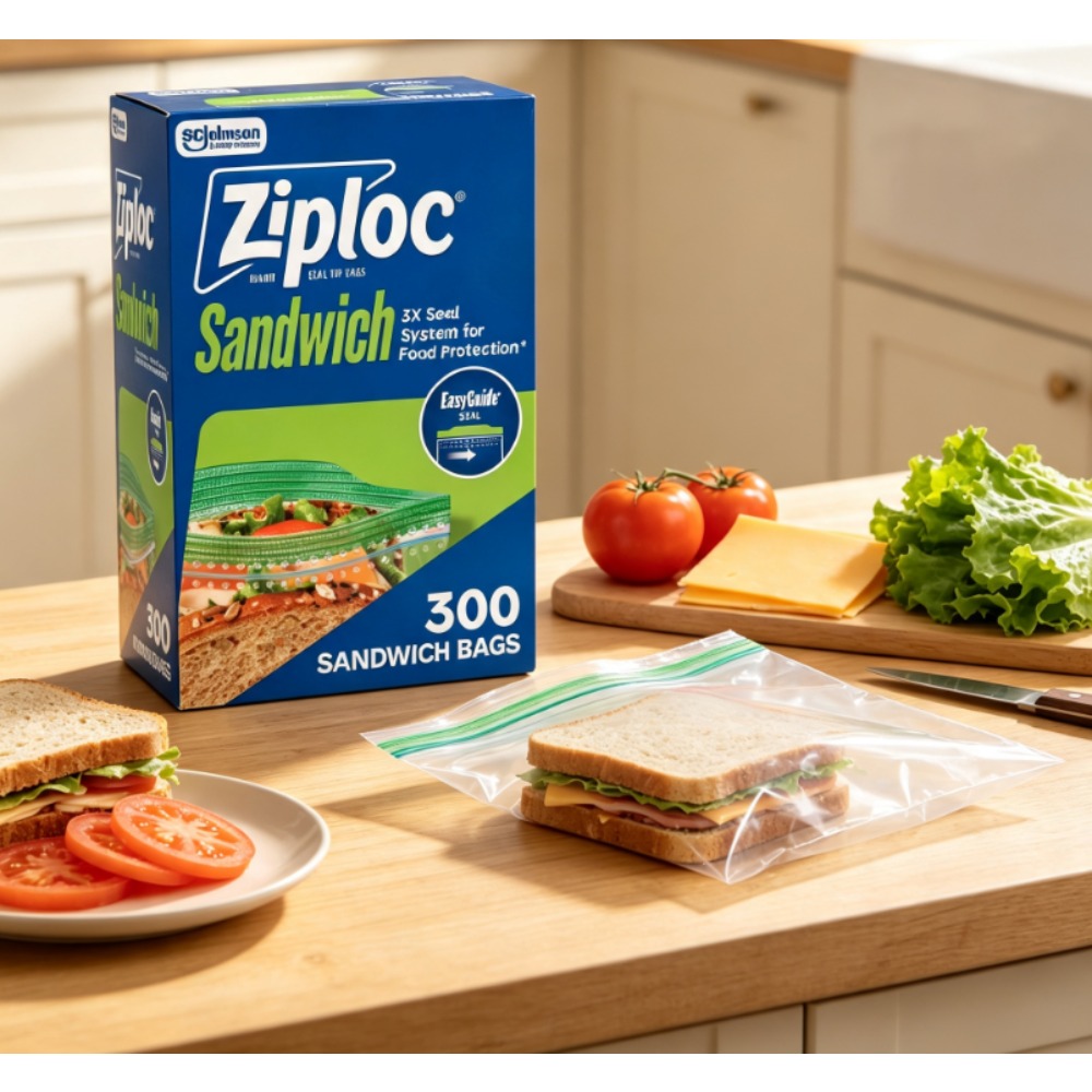 Ziploc ®   Marken-Sandwichbeut – Food Storage Brands Bewertung und Preis
