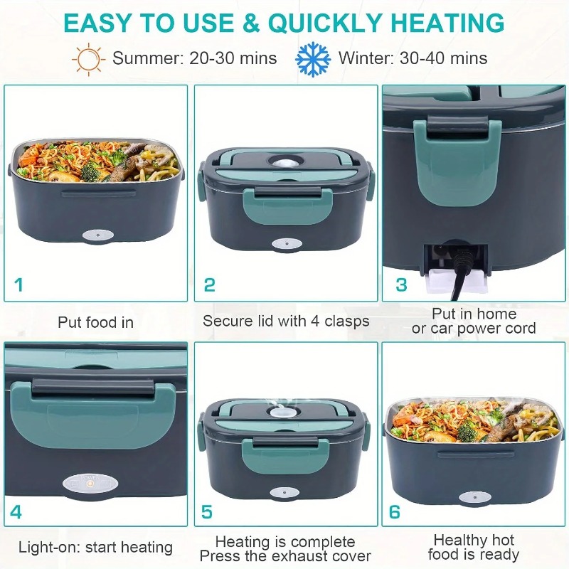 Tragbare elektrische Speisenwä – Portable Food Warmer Bewertung und Preis