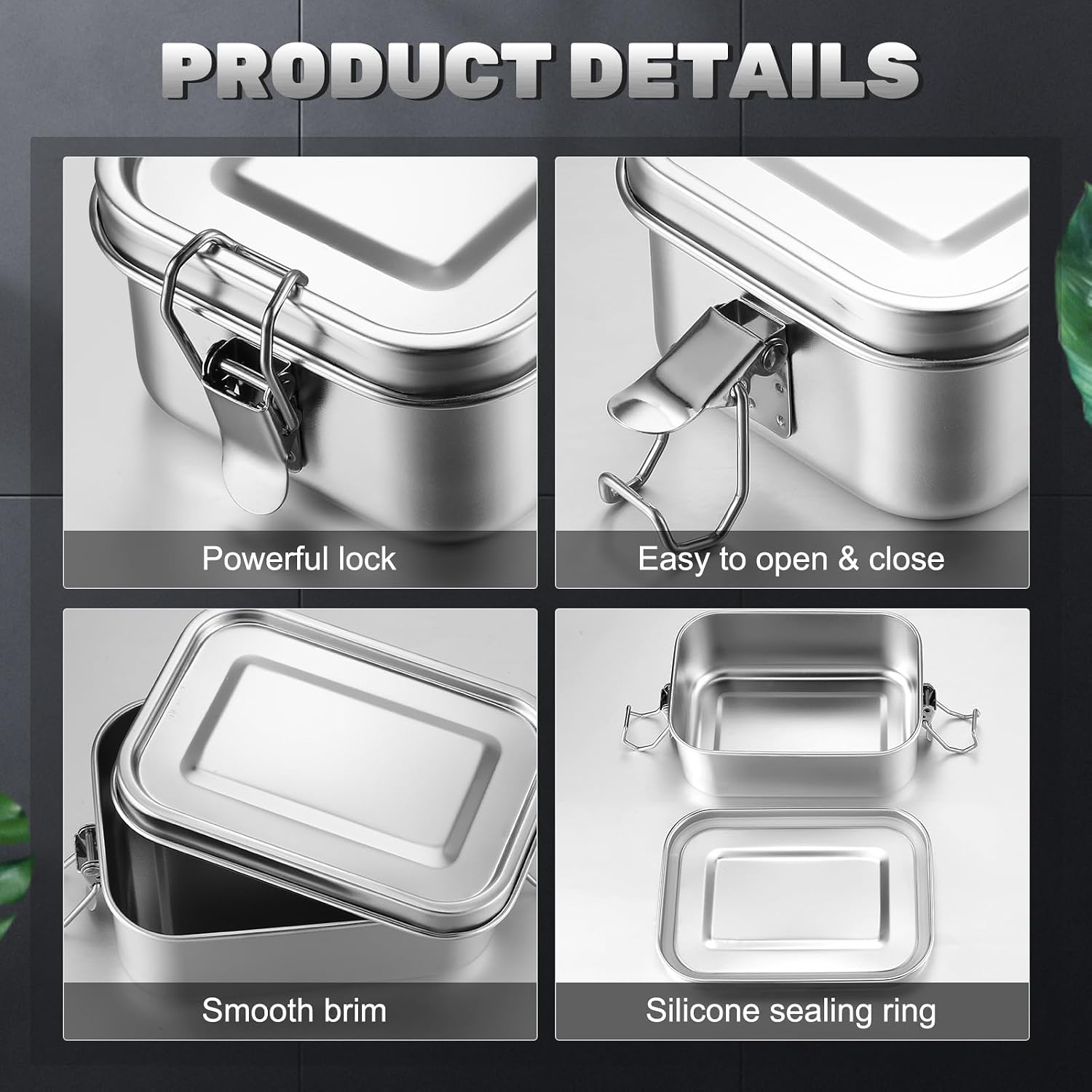 Edelstahl-Lebensmittelbehälter – Food Storage Prep Containers Bewertung und Preis