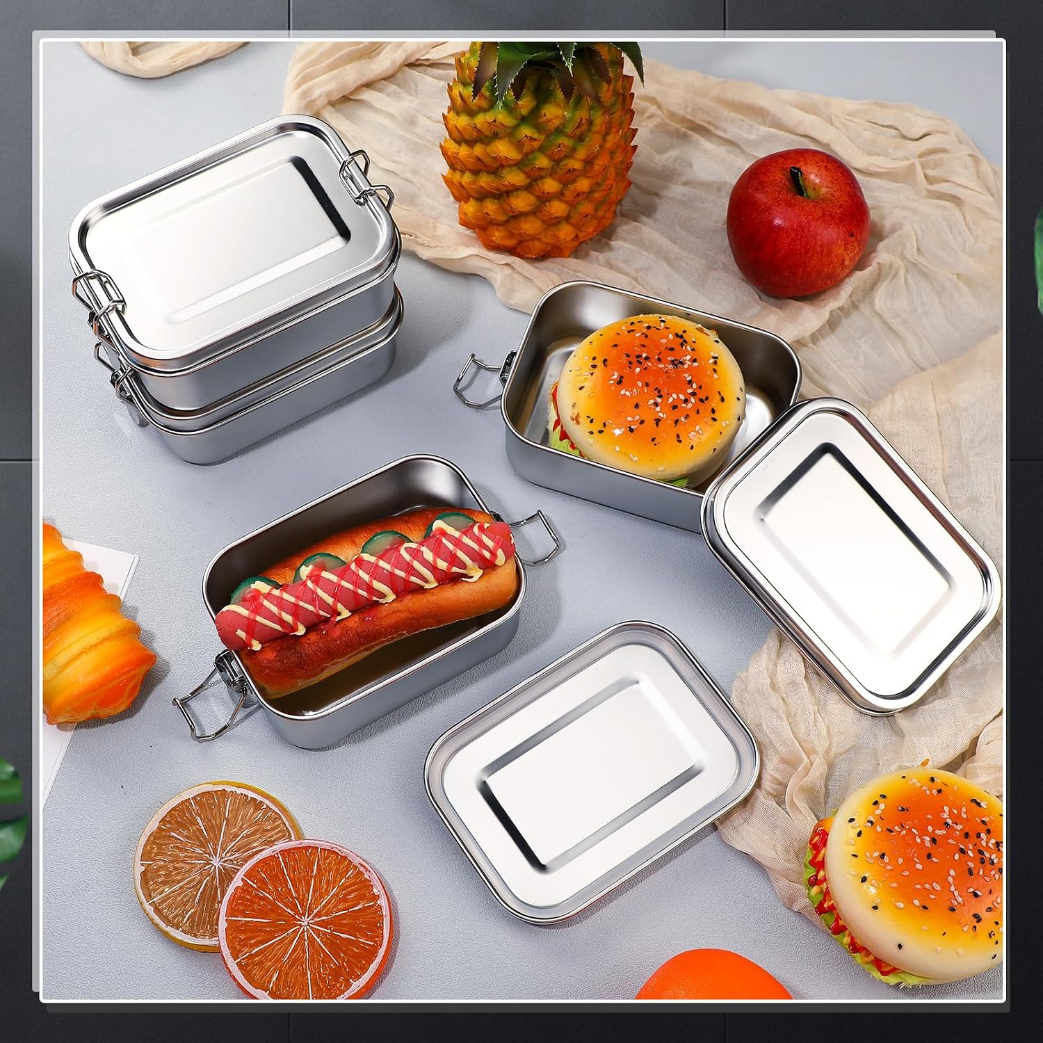 Edelstahl-Lebensmittelbehälter – Food Storage Prep Containers Bewertung und Preis