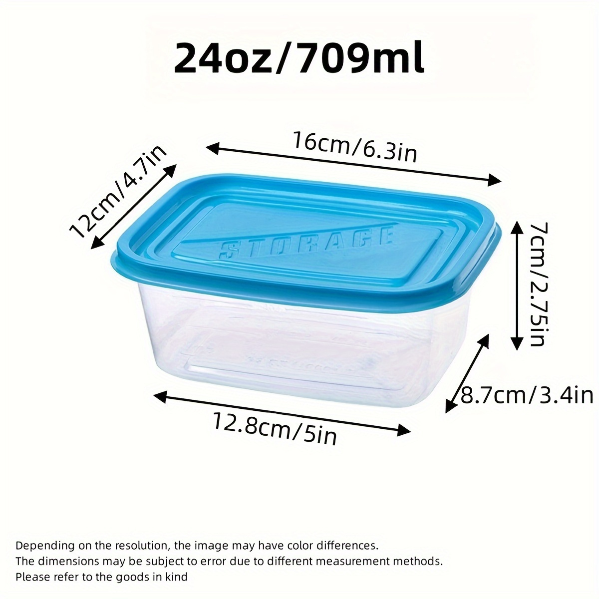 Ein Set aus 6 transparenten, s – Set Food Storage Bewertung und Preis
