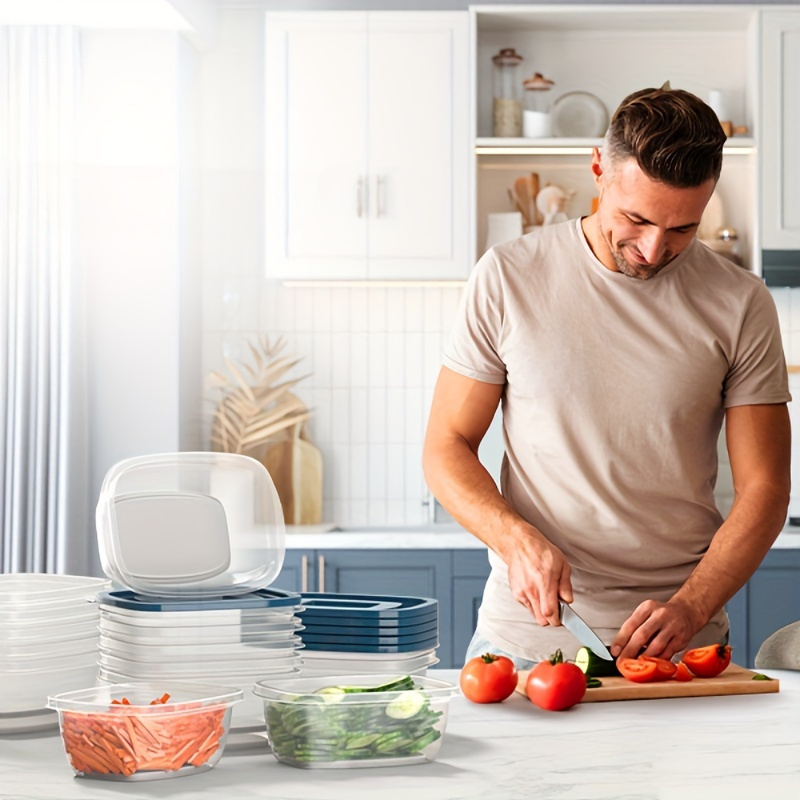 Ein Set aus 6 transparenten, s – Set Food Storage Bewertung und Preis