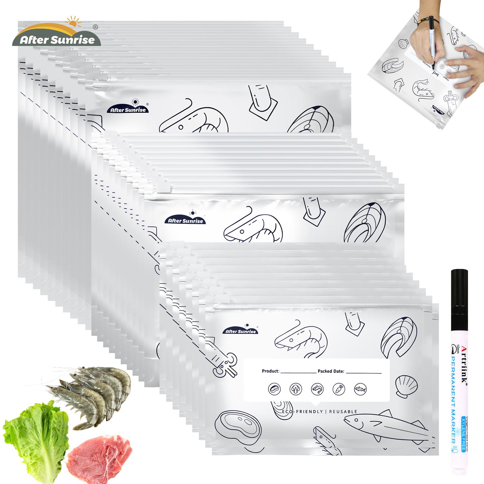 【Gekühlte Lebensmittel】Wiederv – Food Storage Zip Lock Bags Bewertung und Preis