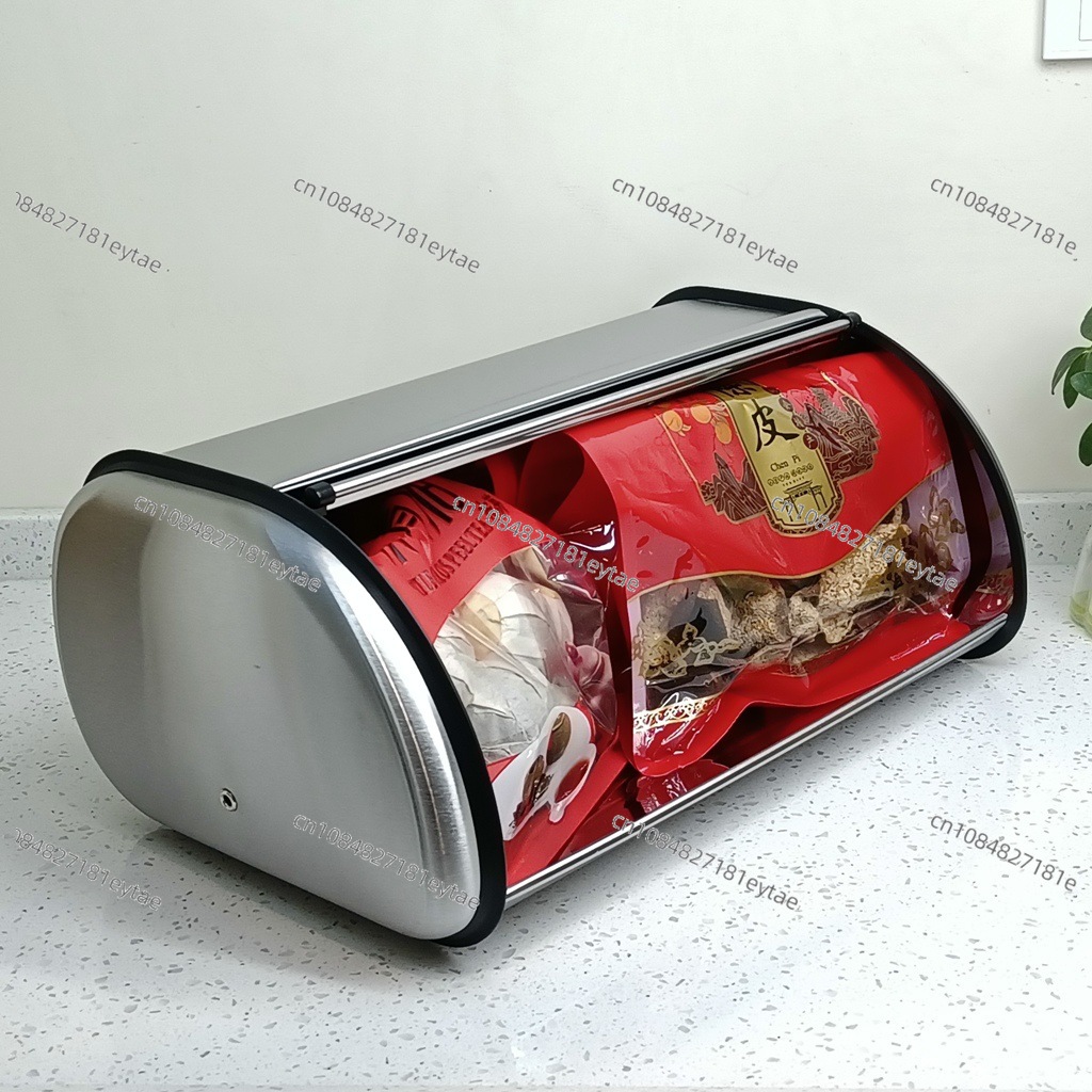 Verzinkte Eisen-Brotbox mit Ba – Bread Box Bamboo Bewertung und Preis