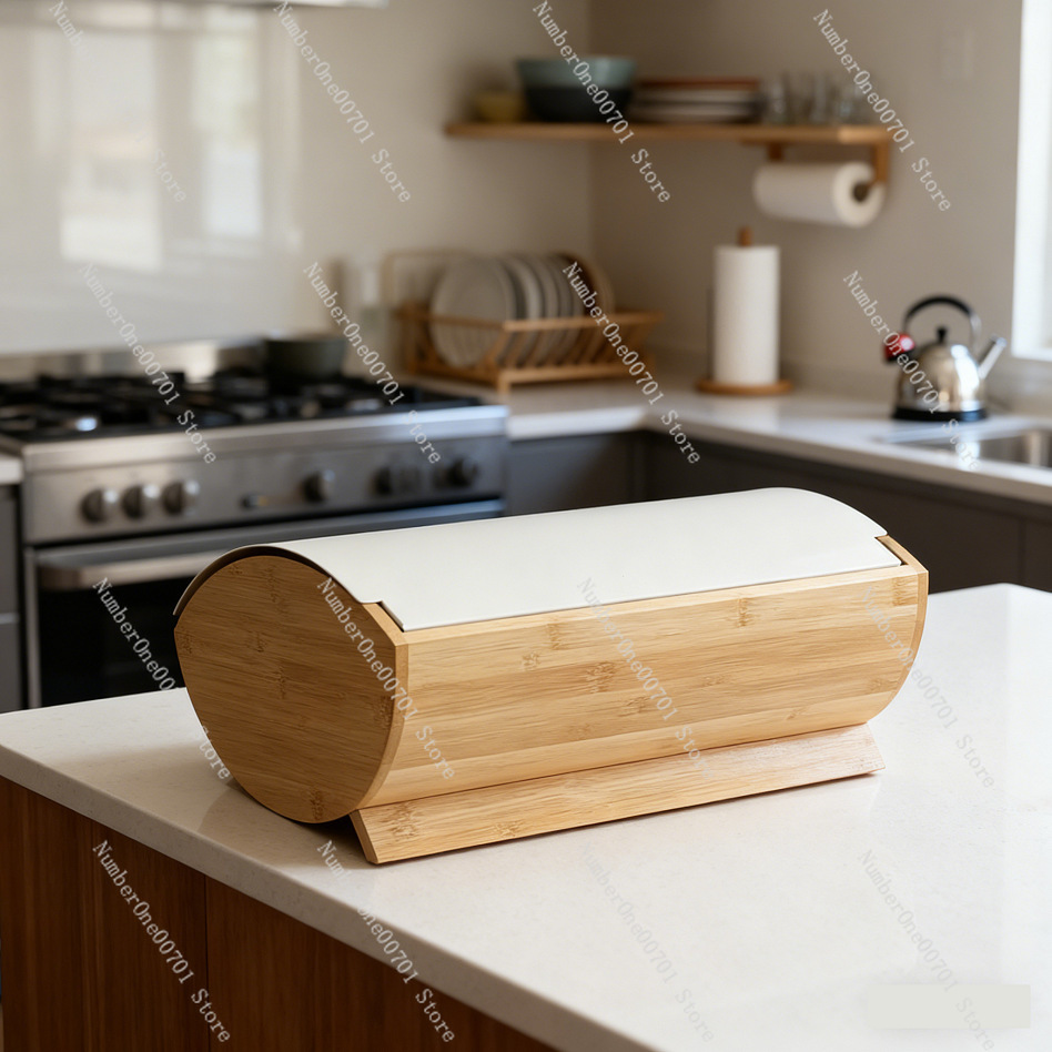 Metall-Brotkasten mit Bambusde – Bread Box Bamboo Bewertung und Preis