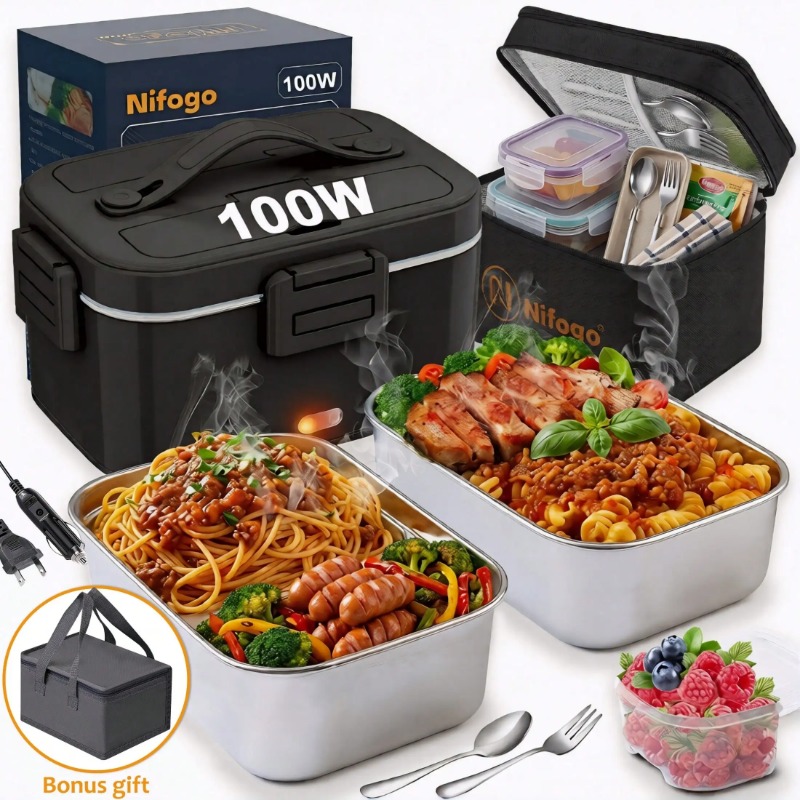 100W Elektrische Heizbare Lunc – Portable Food Warmer Bewertung und Preis