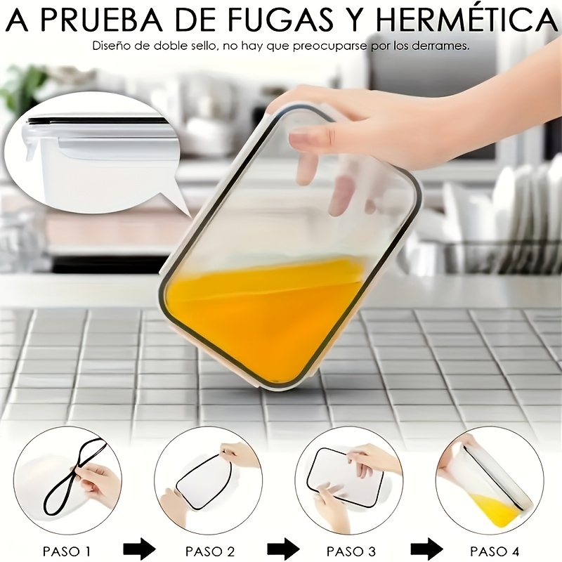 8-teiliges Set mit 4 Behältern – Set Food Storage Bewertung und Preis