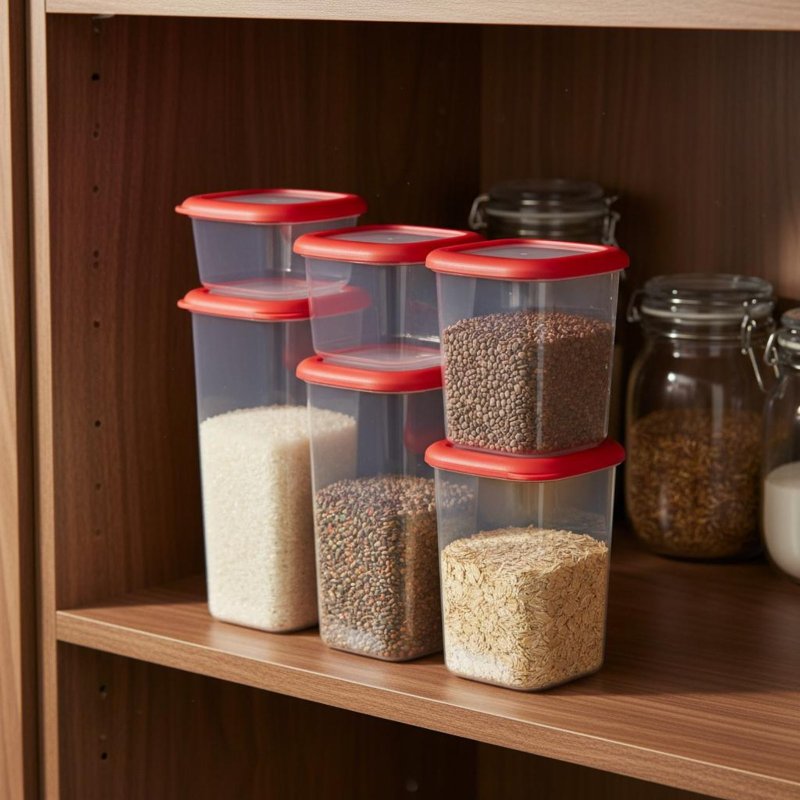 6-teiliges Luftdichtes Lebensm – Set Food Storage Bewertung und Preis