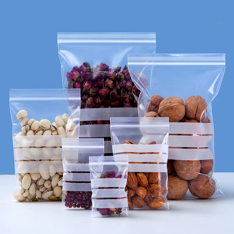 200 Stück PE Transparente Plas – Food Storage Zip Lock Bags Bewertung und Preis
