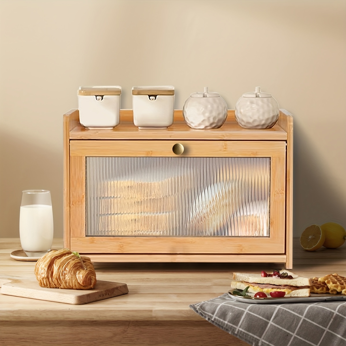 2-stufiger Bambus-Brotkasten m – Bread Box Bamboo Bewertung und Preis