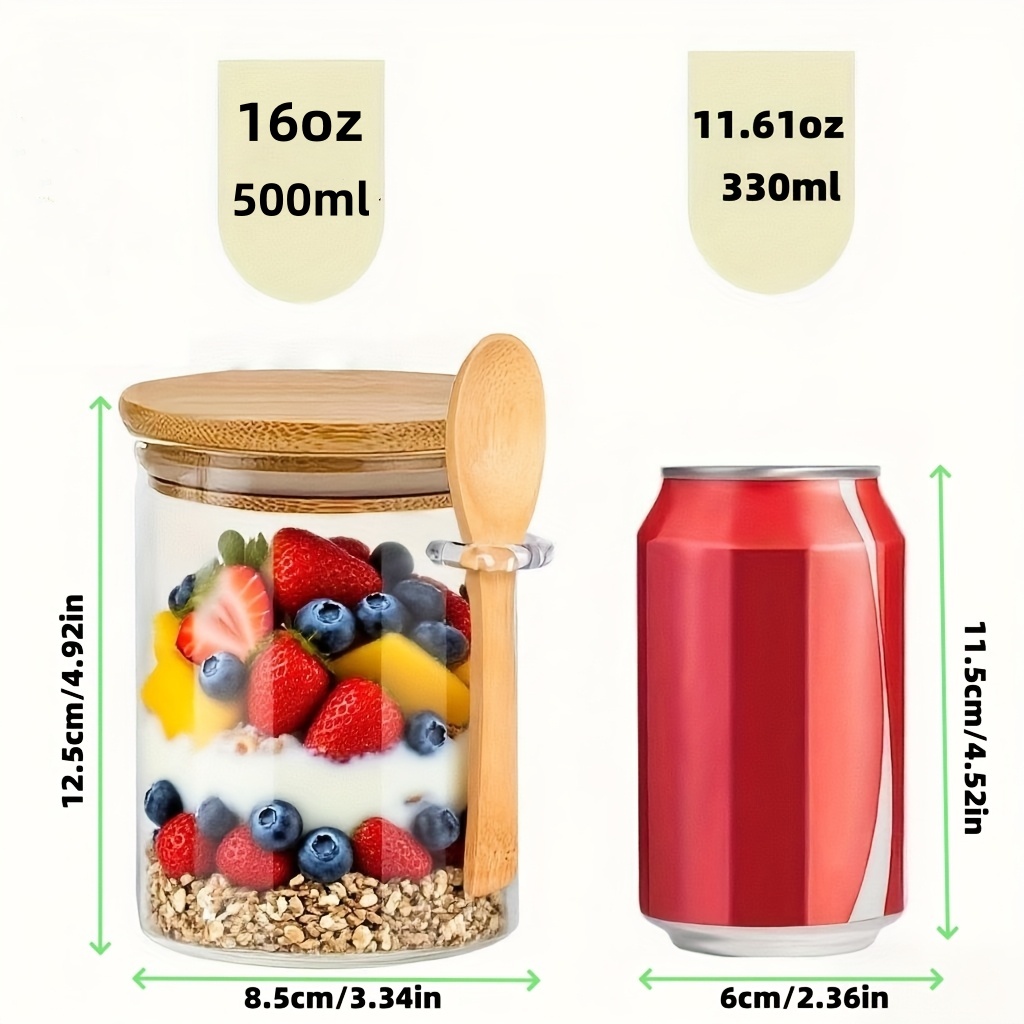 1/2/4/8-teiliges Haferflocken- – Food Storage With Scoop Bewertung und Preis