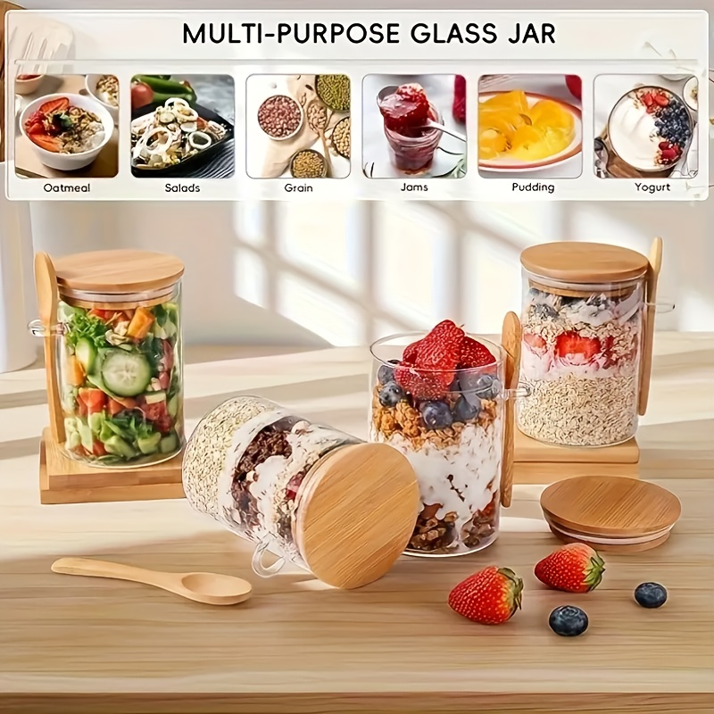 1/2/4/8-teiliges Haferflocken- – Food Storage With Scoop Bewertung und Preis