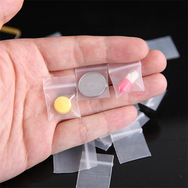 100 Stück transparente Mini-kl – Food Storage Zip Lock Bags Bewertung und Preis