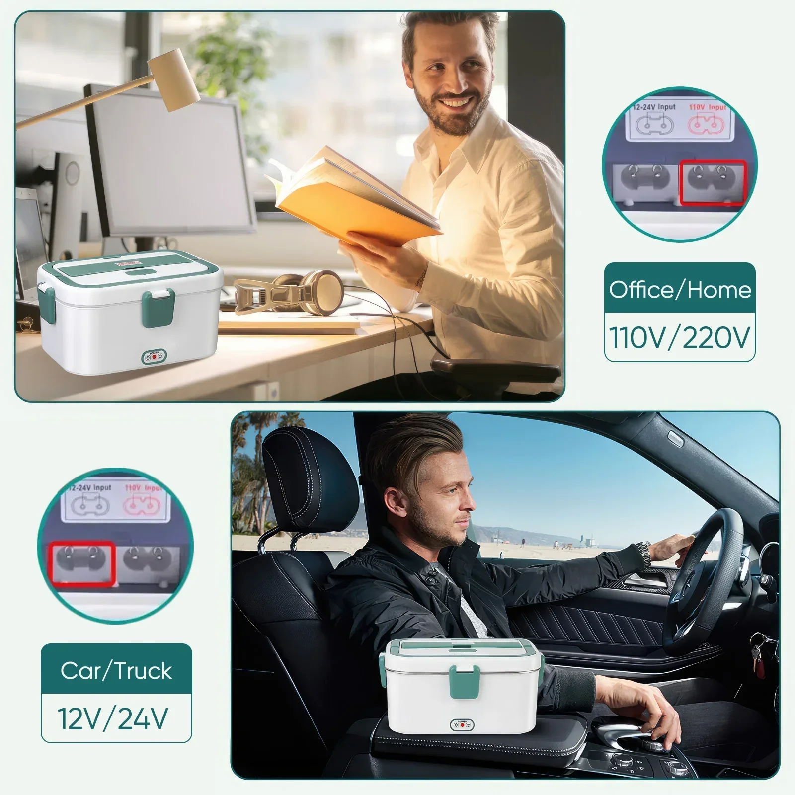 Elektrische Lunchbox, Speisenw – Portable Food Warmer Bewertung und Preis