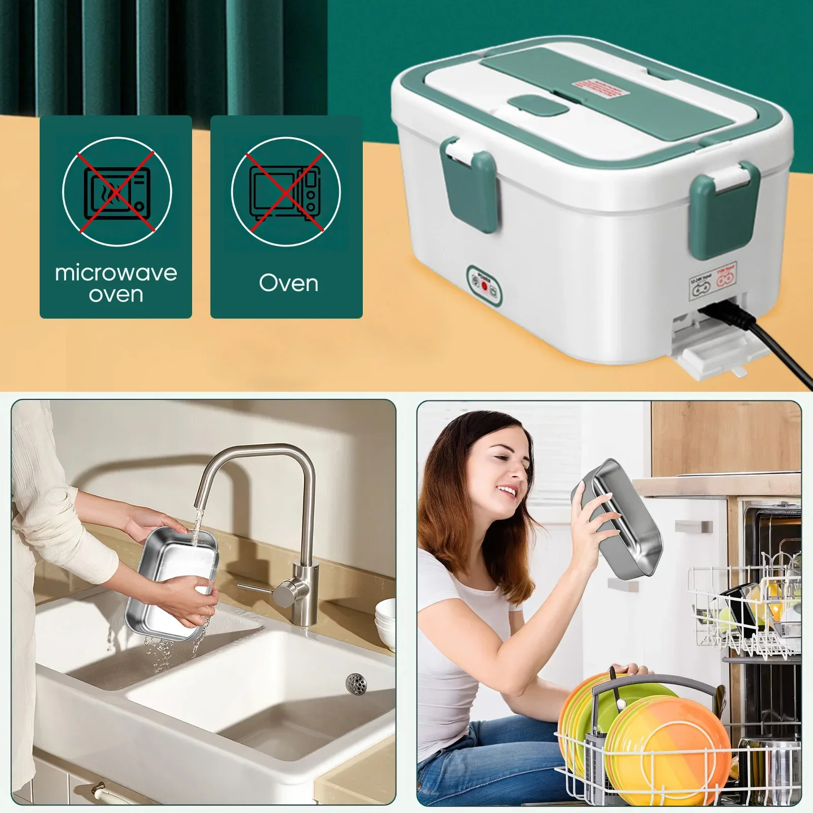 Elektrische Lunchbox, Speisenw – Portable Food Warmer Bewertung und Preis