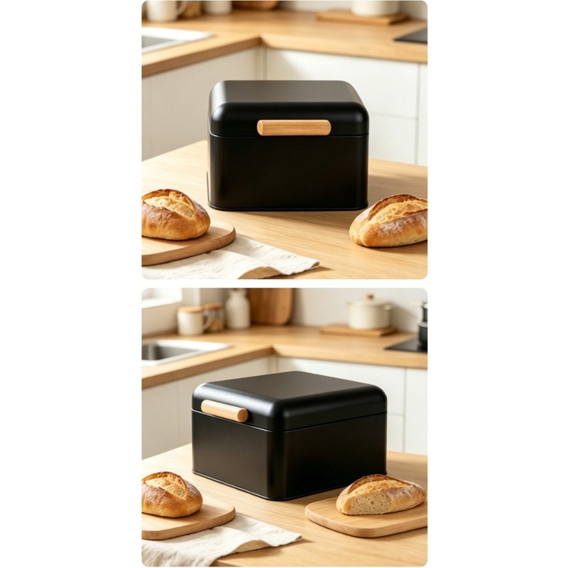 [B17B!】 Hochwertige Aufbewahru – Bread Box Bamboo Bewertung und Preis