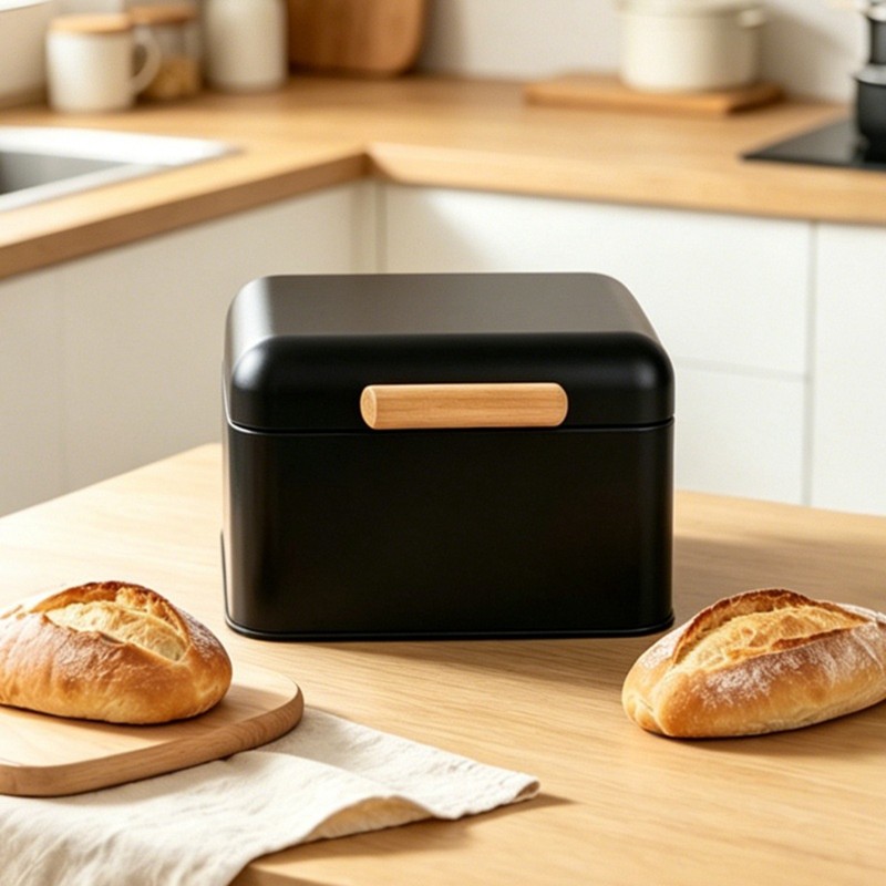 [B17B!】 Hochwertige Aufbewahru – Bread Box Bamboo Bewertung und Preis