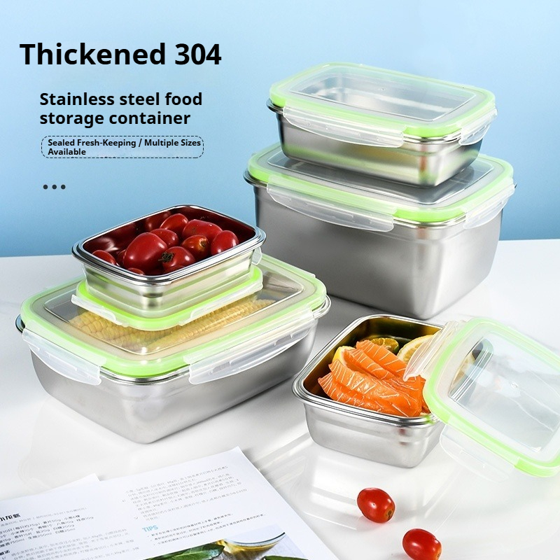 Lunchbox-Set aus Edelstahl 304 – Set Food Storage Bewertung und Preis