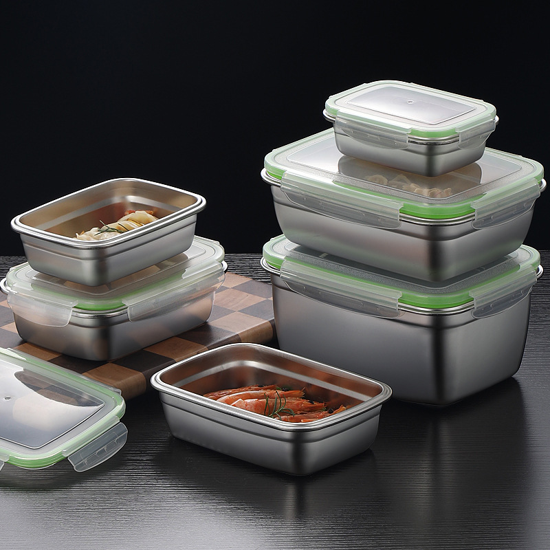 Lunchbox-Set aus Edelstahl 304 – Set Food Storage Bewertung und Preis