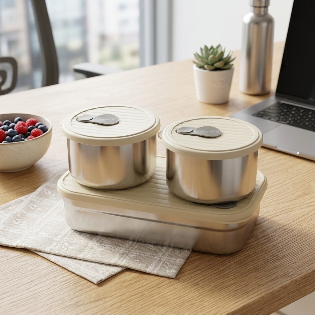Mikrowellengeeignetes 304 Edel – Food Storage Prep Containers Bewertung und Preis