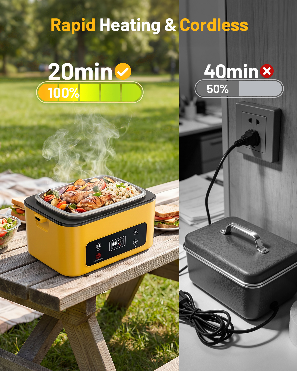 TaskStar Tragbare Beheizte Lun – Portable Food Warmer Bewertung und Preis