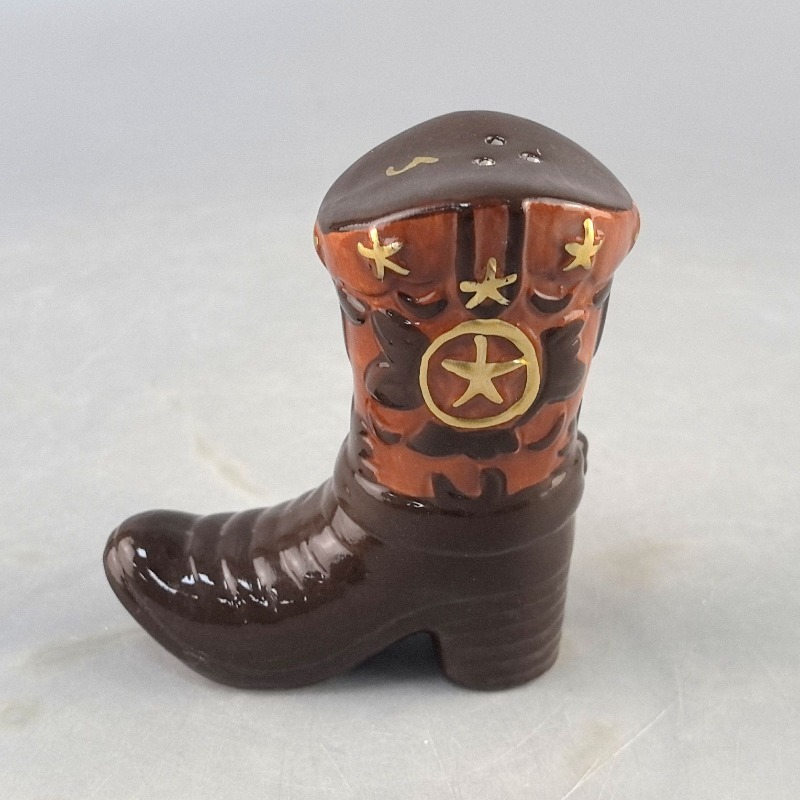 Vintage Stiefel Keramik Gewürz – Set Food Storage Bewertung und Preis