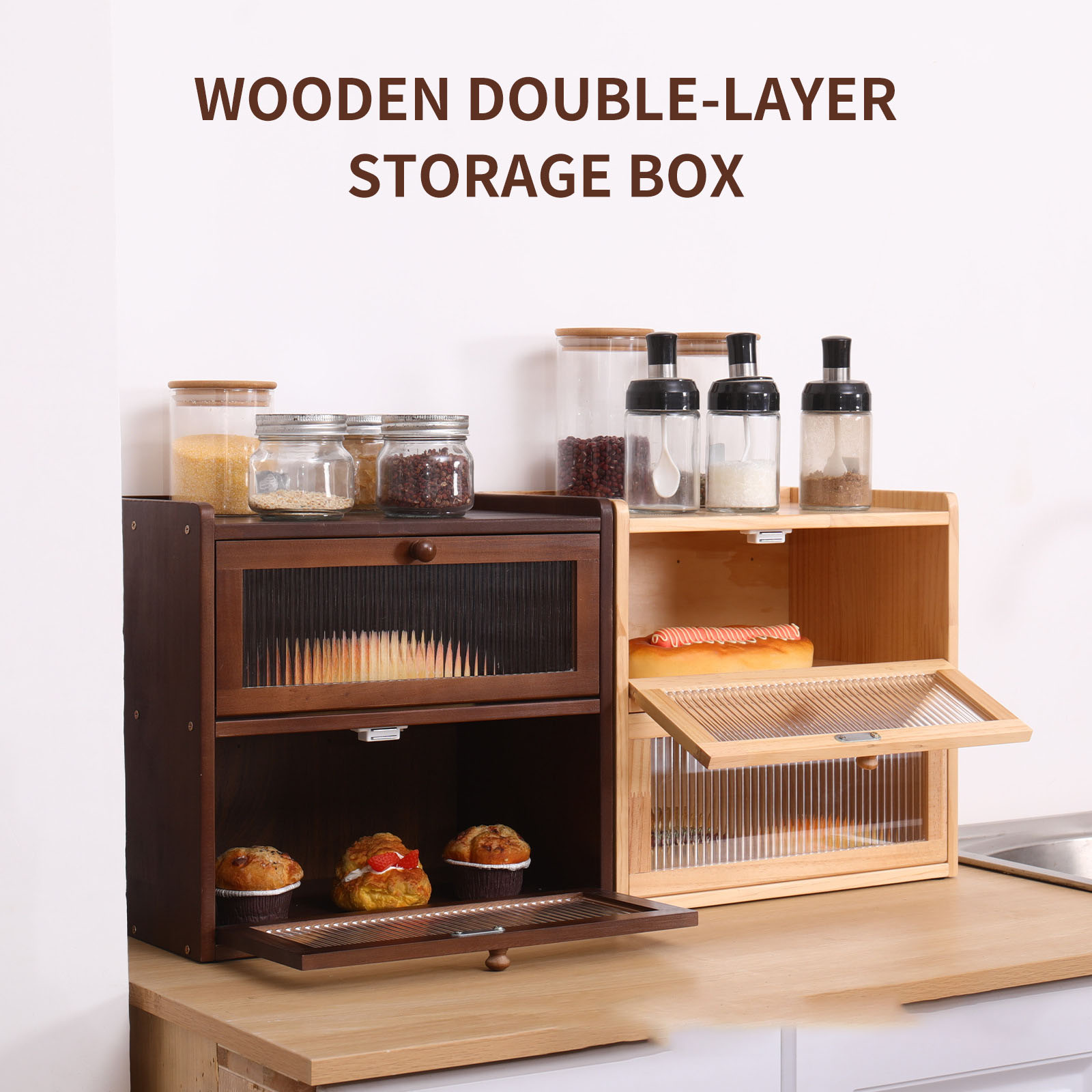 Brotkasten, hausgemachter Brot – Bread Box Bamboo Bewertung und Preis