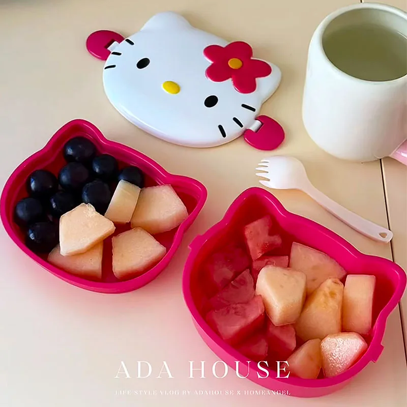 Niedliche Hello Kitty-förmige  – Food Storage With Scoop Bewertung und Preis