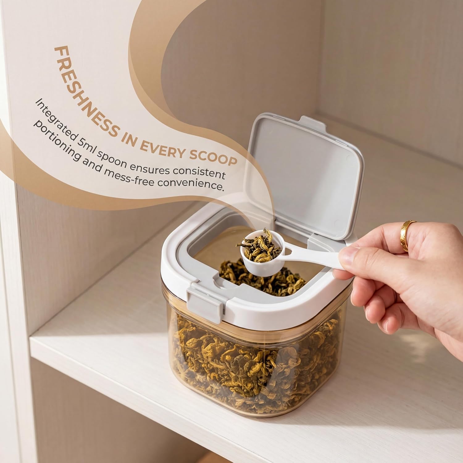 2 Stück Kaffeedose mit Schaufe – Food Storage With Scoop Bewertung und Preis