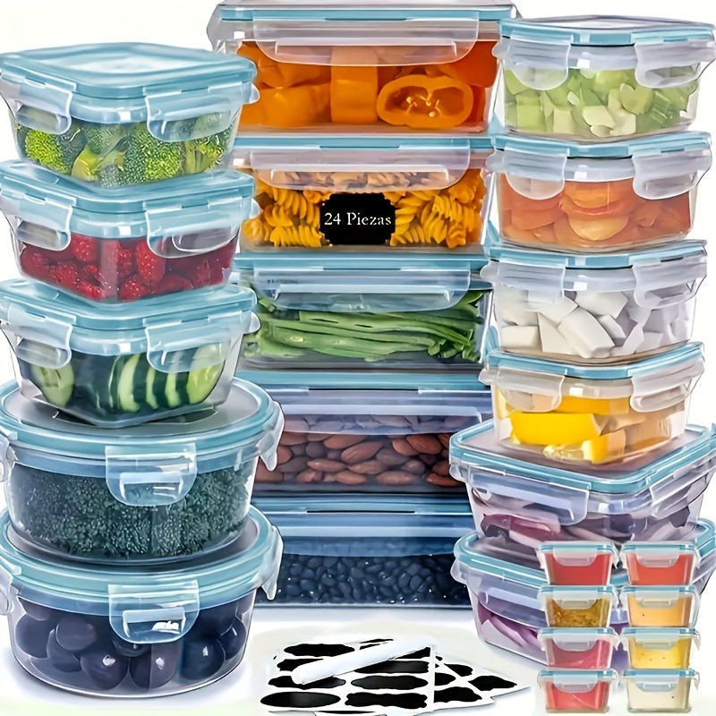 48-teiliges BPA-freies Lebensm – Set Food Storage Bewertung und Preis