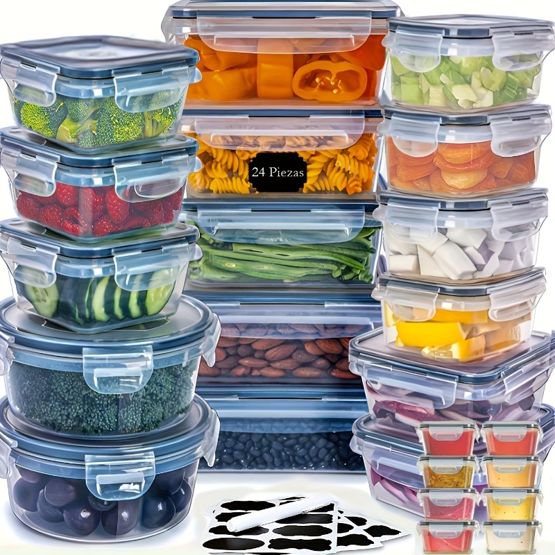 48-teiliges BPA-freies Lebensm – Set Food Storage Bewertung und Preis