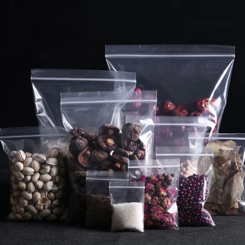 100 Stück Transparente Zip-Beu – Food Storage Zip Lock Bags Bewertung und Preis