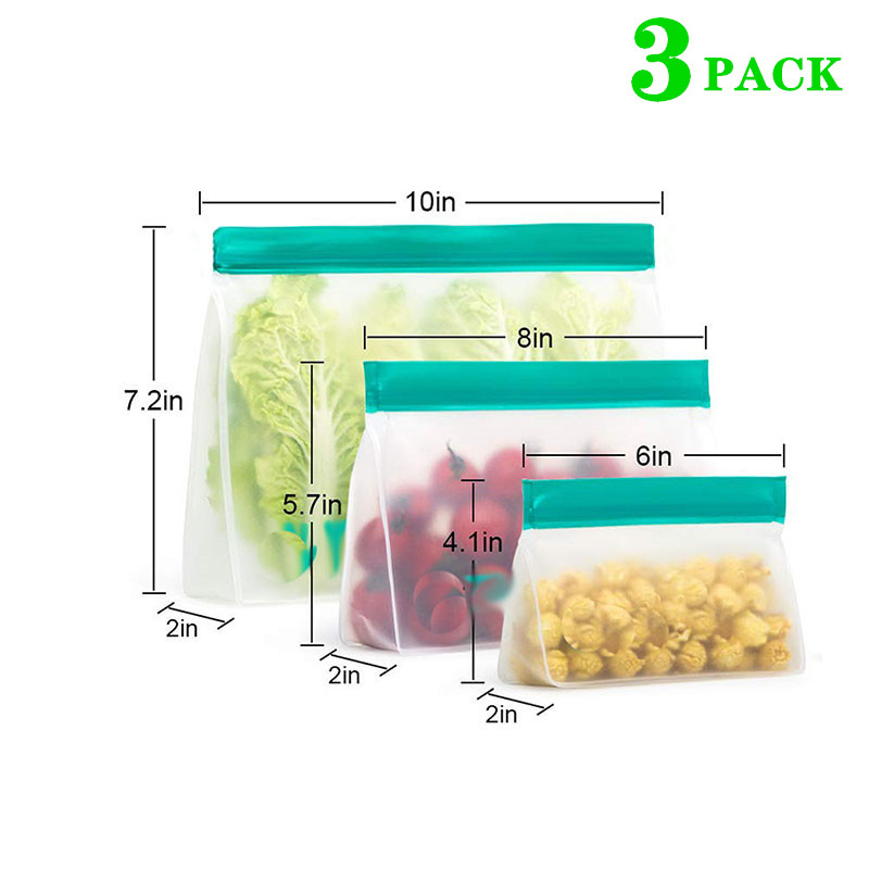 Wiederverwendbare Aufbewahrung – Food Storage Zip Lock Bags Bewertung und Preis